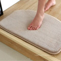 memory foam thin pile washable bathroom carpet